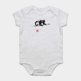 monkey on the rope Baby Bodysuit